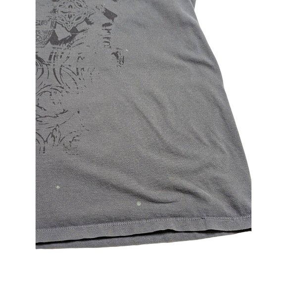 Rolling Stone Collection Shirt Mens Extra Large XL Gray Guitar Art Spell Out - Picture 6 of 11